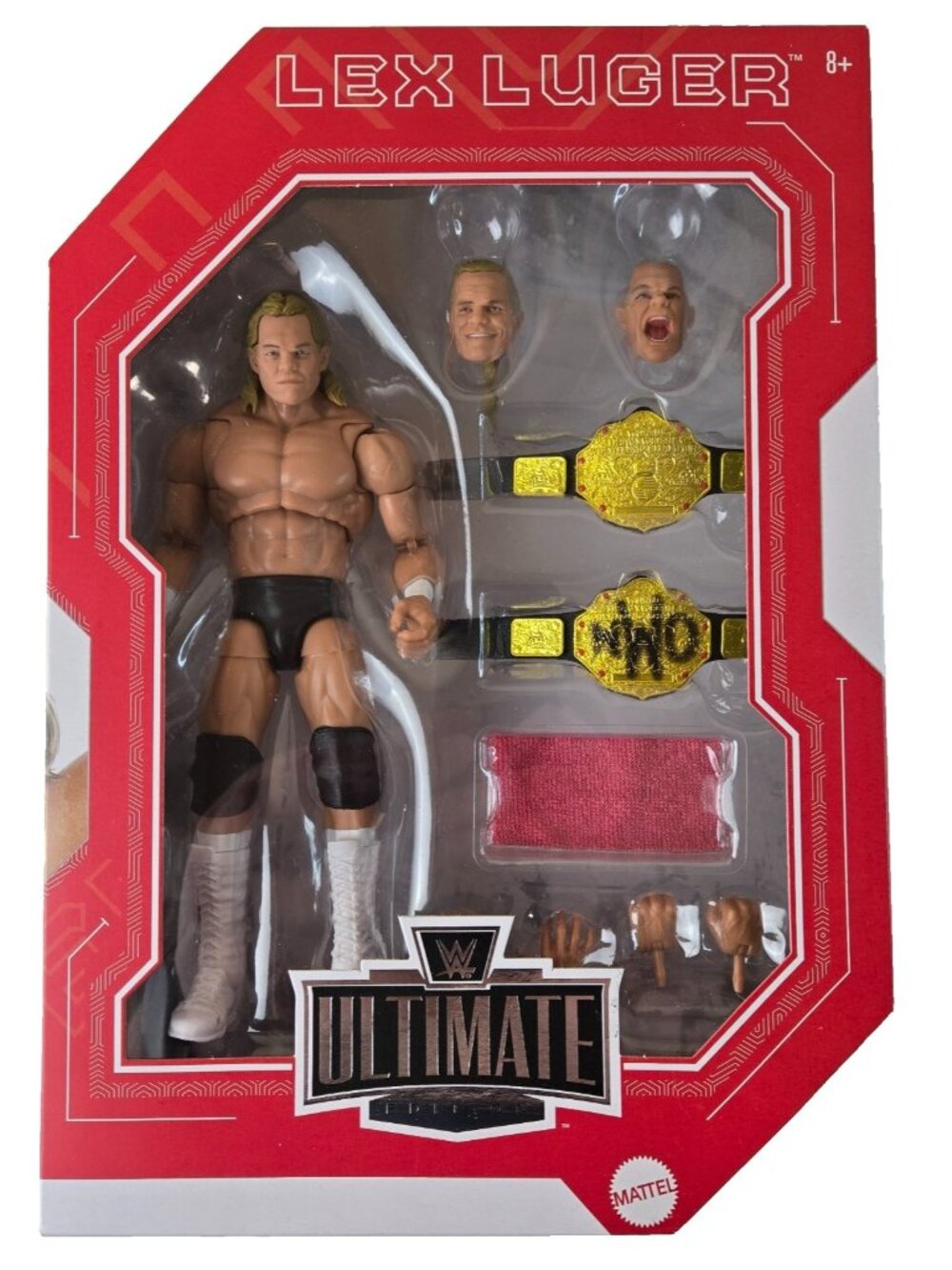 WWE Lex Luger Ultimate Edition Monday Night War Mattel Action Figure New Sealed